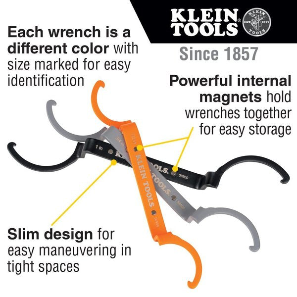 Locknut Wrench 3-Piece Set