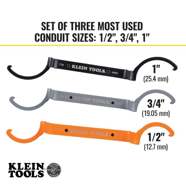 Locknut Wrench 3-Piece Set