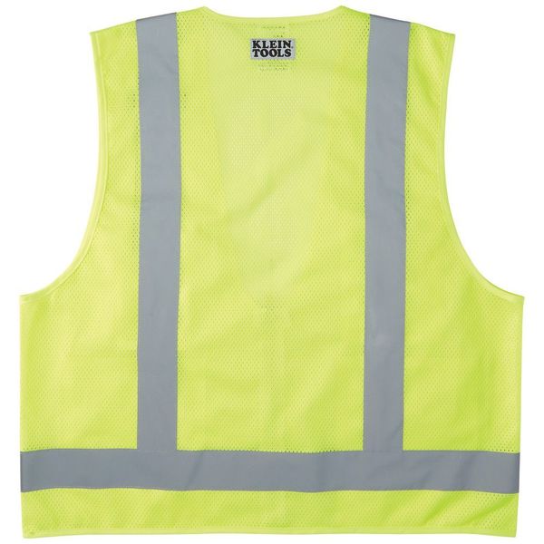 Safety Vest, High-Visibility Reflective Vest, XL