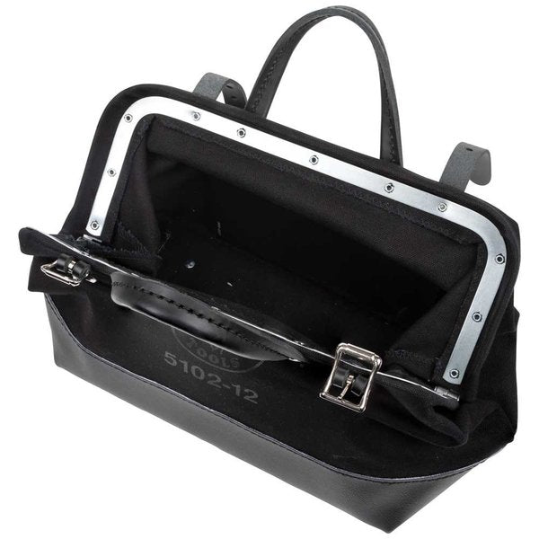 Tool Bag, Black Canvas, 12-Inch