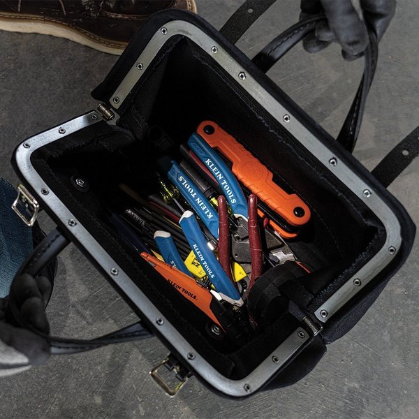 Tool Bag, Black Canvas, 12-Inch