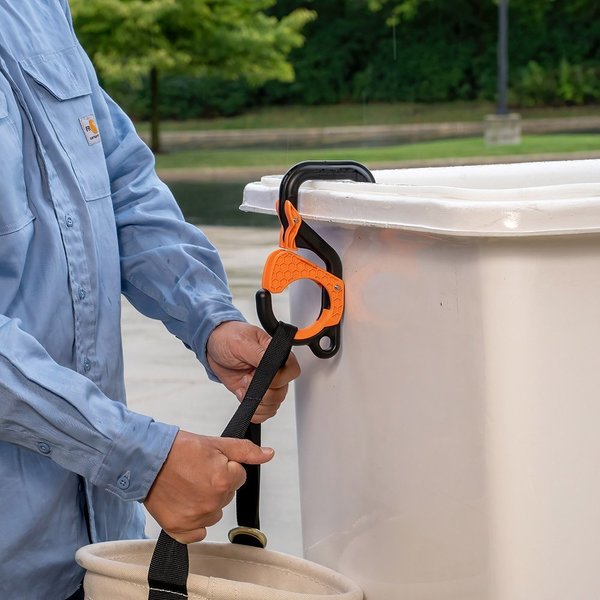 3-Inch Gated Bucket Hook