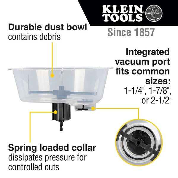 Replacement Blades and Bit for Adjustable Hole Saw 53710