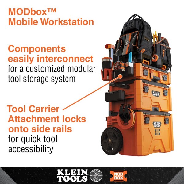 MODbox Tool Carrier Rail Attachment