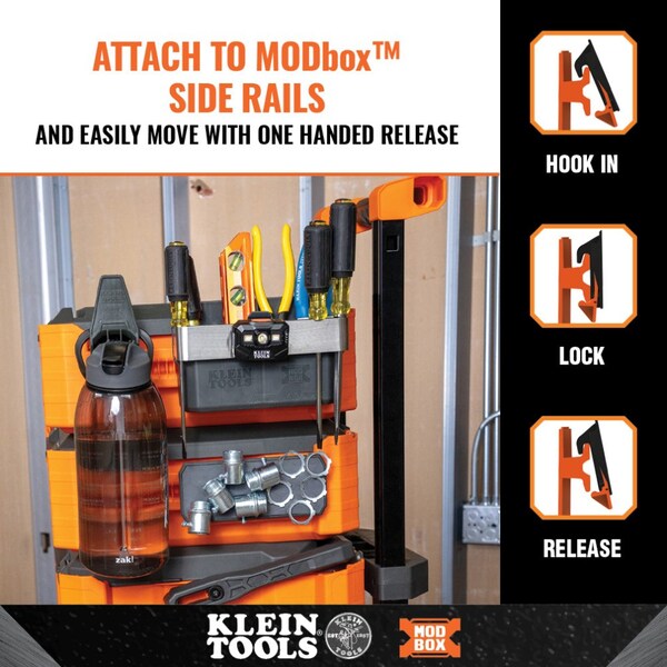 MODbox Tool Carrier Rail Attachment