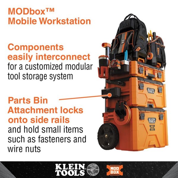 MODbox Parts Bin Rail Attachment