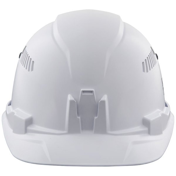 Hard Hat, Vented, Cap Style, White
