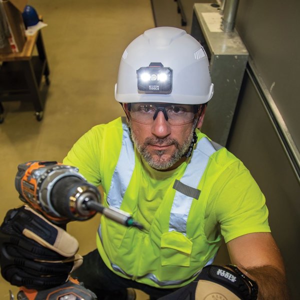 Climbing Hard Hat with Lamp, Type 1, Class C