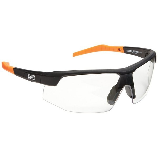 Safety Glasses, Semi-frame Clear