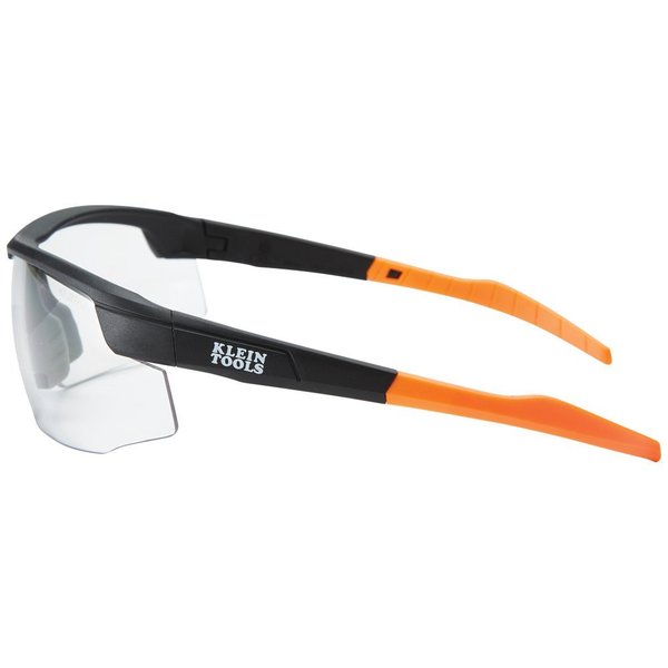 Safety Glasses, Semi-frame Clear