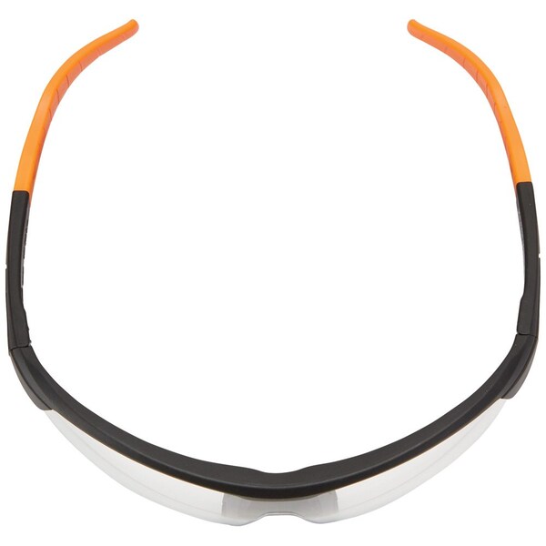 Safety Glasses, Semi-frame Clear