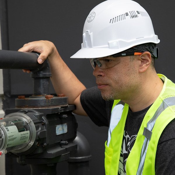 Safety Glasses, Semi-frame Clear