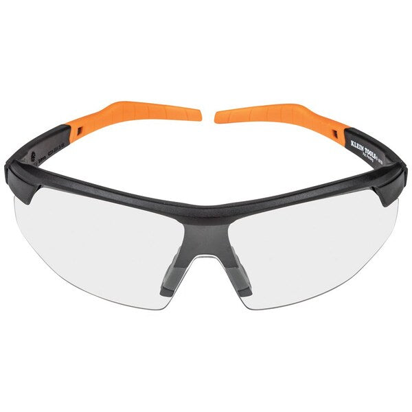 Safety Glasses, Semi-frame Clear