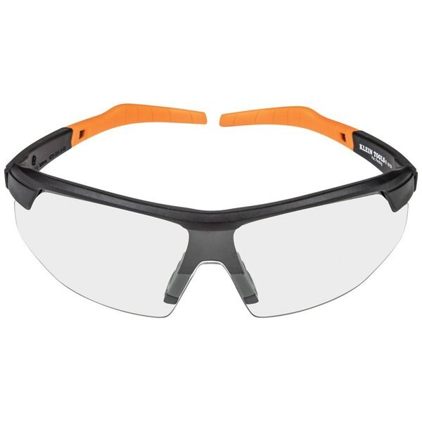 Safety Glasses, Semi-frame Clear