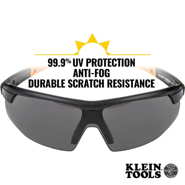 Standard Safety Glasses, Gray Lens