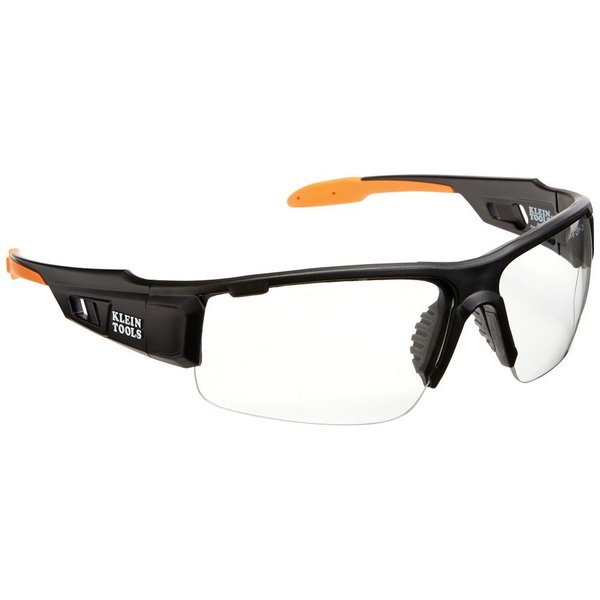 Safety Glasses, Semi-frame Clear