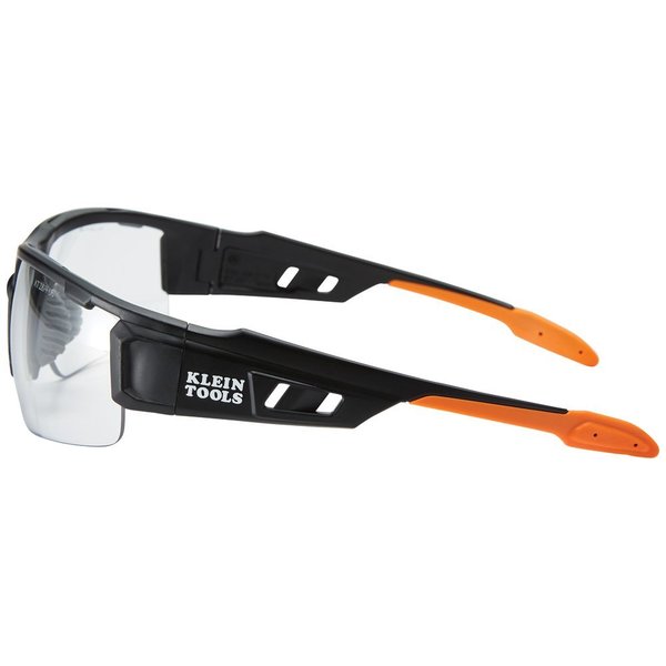 Safety Glasses, Semi-frame Clear