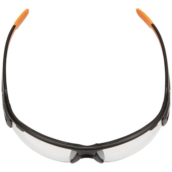 Safety Glasses, Semi-frame Clear