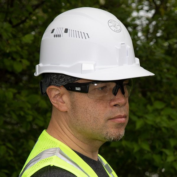 Safety Glasses, Semi-frame Clear