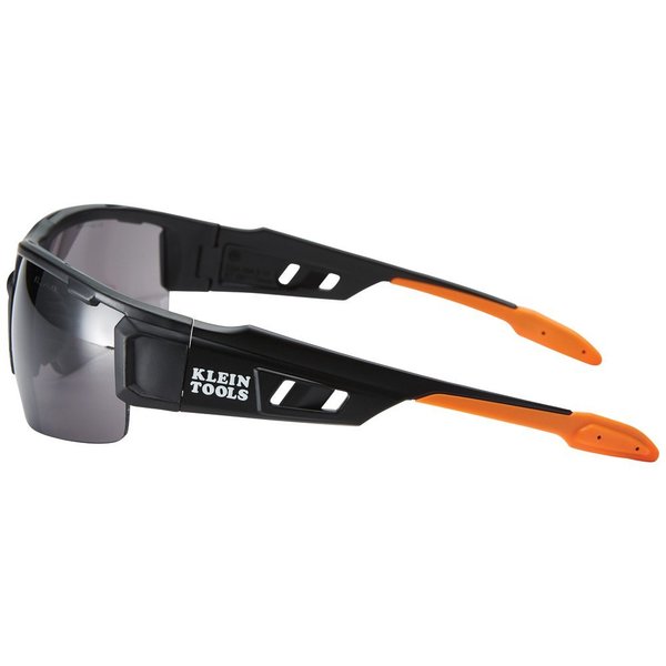 Safety Glasses, Semi-frame Gray