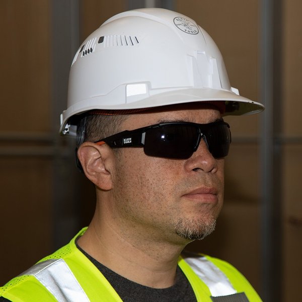 Safety Glasses, Semi-frame Gray