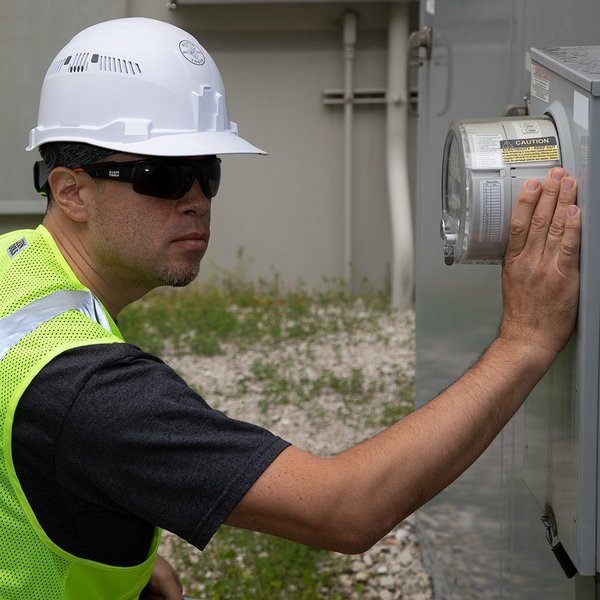 Safety Glasses, Semi-frame Gray