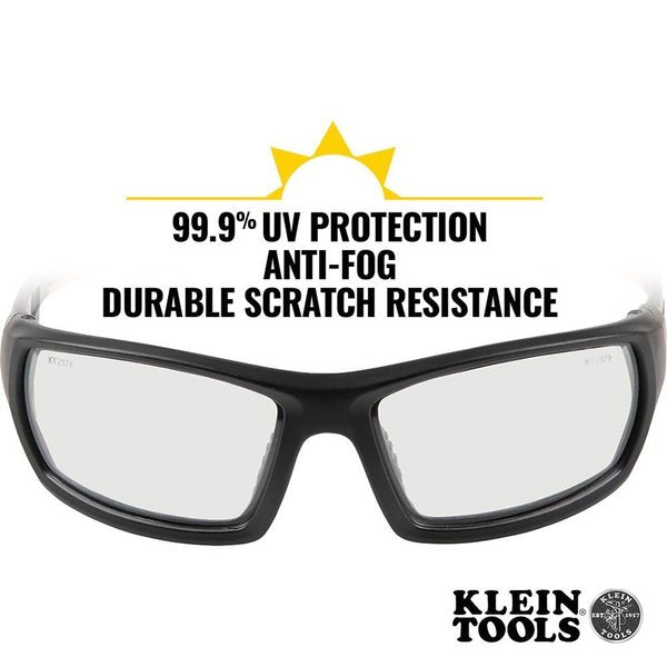 Professional Safety Glasses, Full-Frame, Indoor/Outdoor Lens