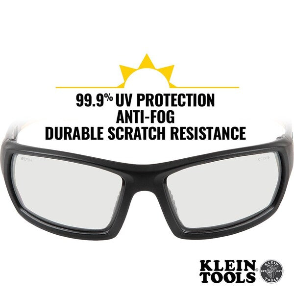 Safety Glasses, Full Frame Clear