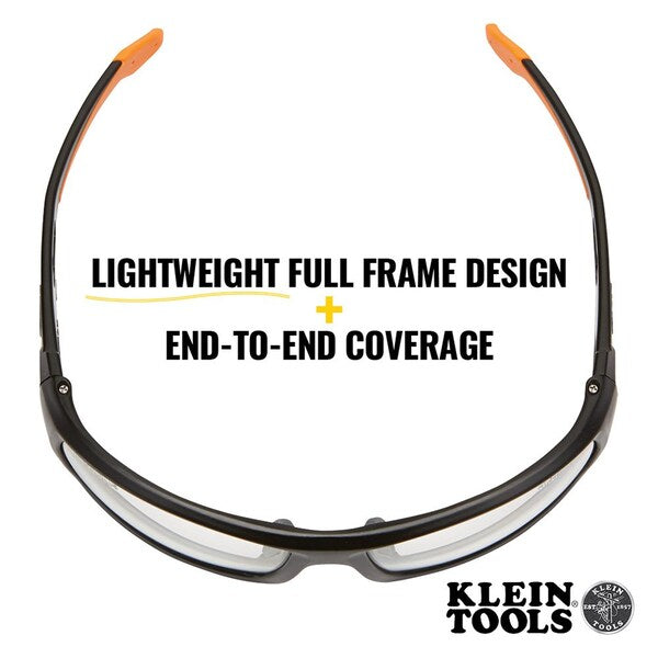 Safety Glasses, Full Frame Clear