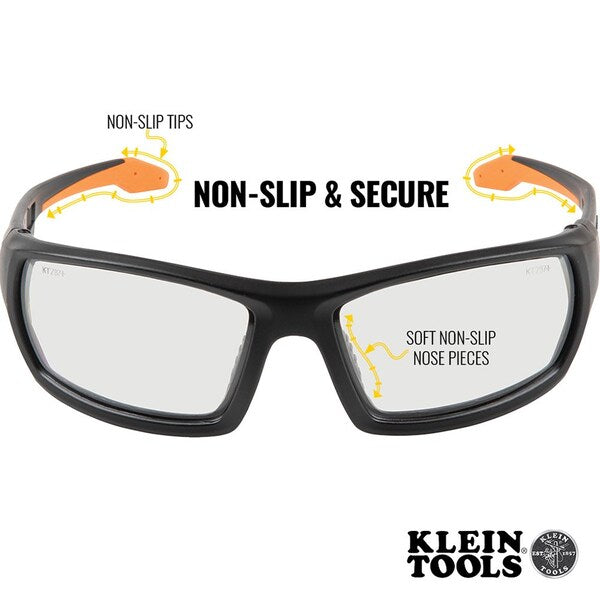Safety Glasses, Full Frame Clear