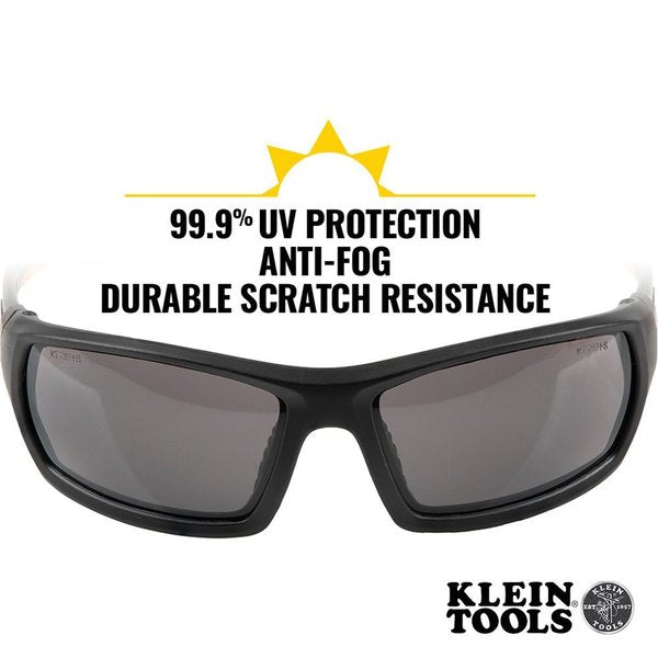 Safety Glasses, Full Frame Gray