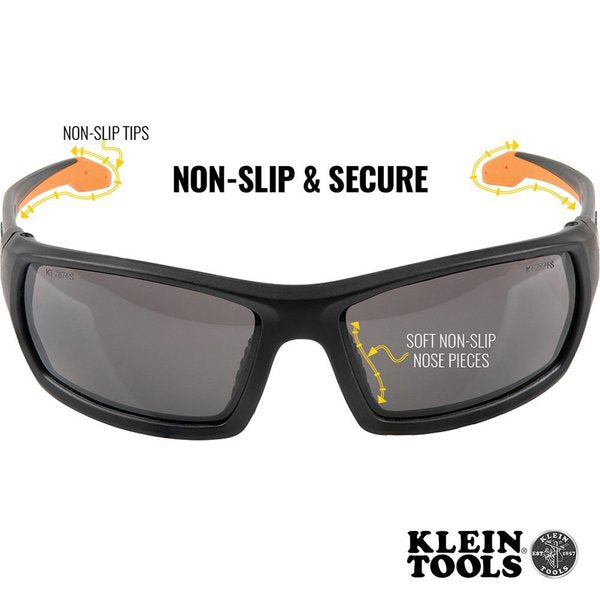 Safety Glasses, Full Frame Gray