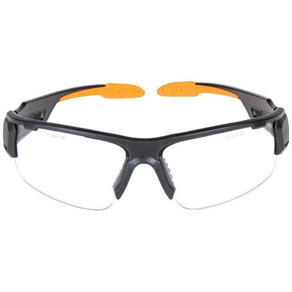 Safety Glasses, Semi-frame Clear