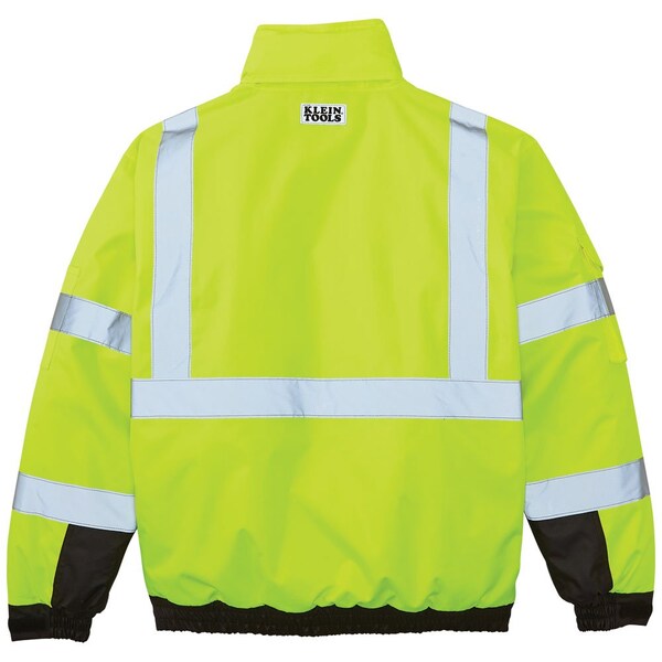 High-Visibility Winter Bomber Jacket, 2XL