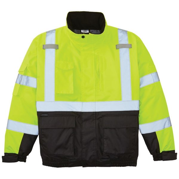 High-Visibility Winter Bomber Jacket, XL
