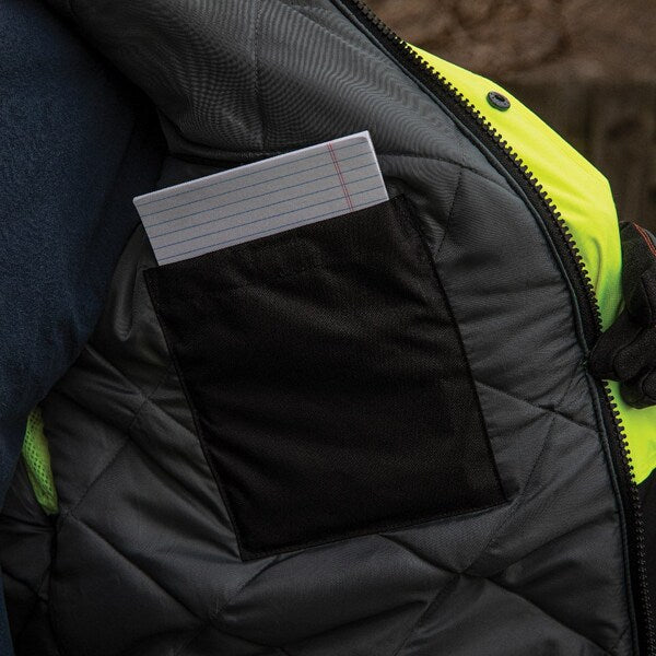 High-Visibility Winter Bomber Jacket, 2XL