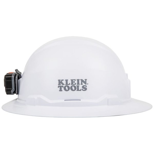 Full Brim Hard Hat with Lamp, Type 1, Class E