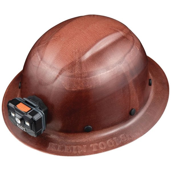 Hard Hat, KONSTRUCT Series, FullBrim, Class G, Rechargeable Headlamp