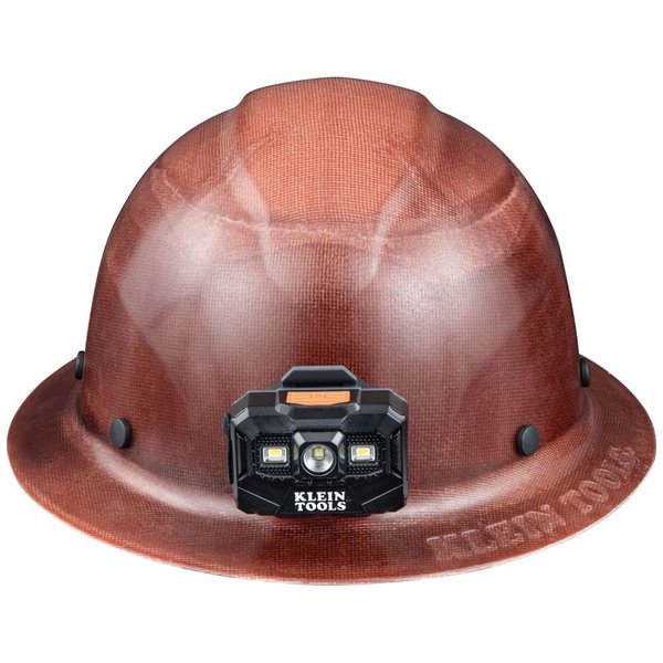 Hard Hat, KONSTRUCT Series, FullBrim, Class G, Rechargeable Headlamp