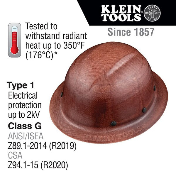 Hard Hat, KONSTRUCT Series, FullBrim, Class G