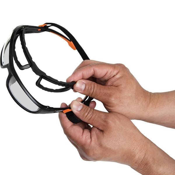 Gasket and Strap for Safety Glasses