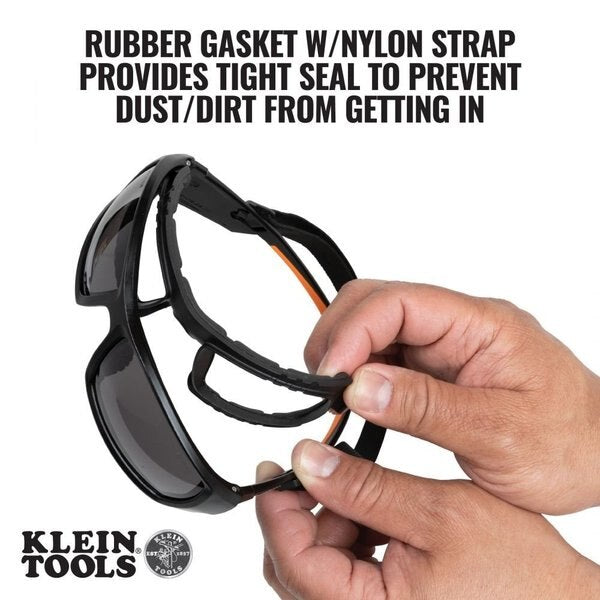 Gasket and Strap for Safety Glasses