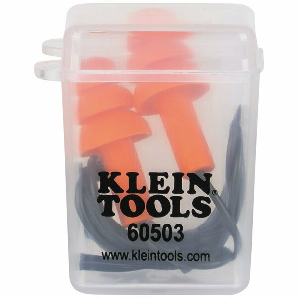 Earplugs, 6 Pairs Pairs, Orange