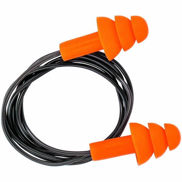 Earplugs, 50 Pairs Pairs, Orange
