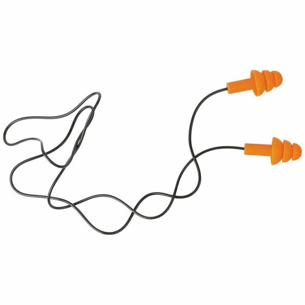 Earplugs, 6 Pairs Pairs, Orange