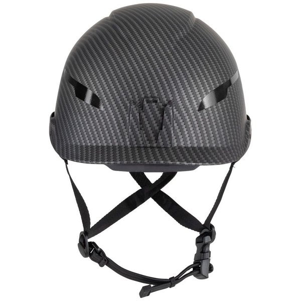 Safety Helmet, Premium KARBNâ¢ Pattern, Non-Vented, Class E, Headlamp