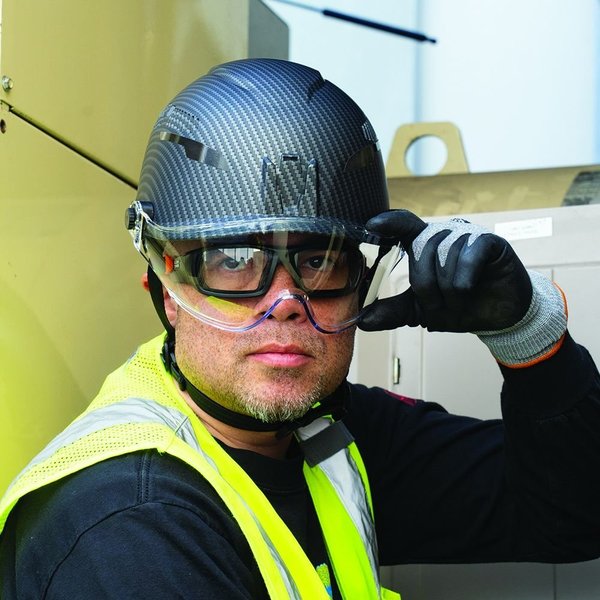 Safety Helmet, Premium KARBNâ¢ Pattern, Class C, Vented