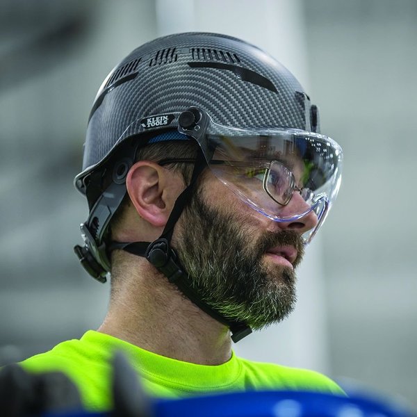 Safety Helmet, Premium KARBNâ¢ Pattern, Class C, Vented