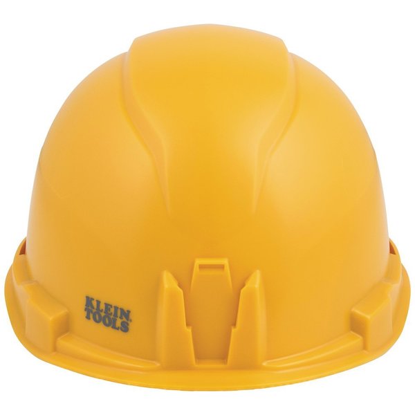 Hard Hat, Non-Vented, Cap Style, Yellow
