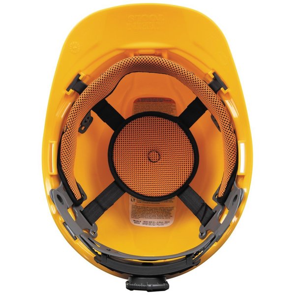Hard Hat, Non-Vented, Cap Style, Yellow